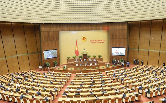 Khai mạc Kỳ họp thứ 10 Quốc hội khóa XIV
