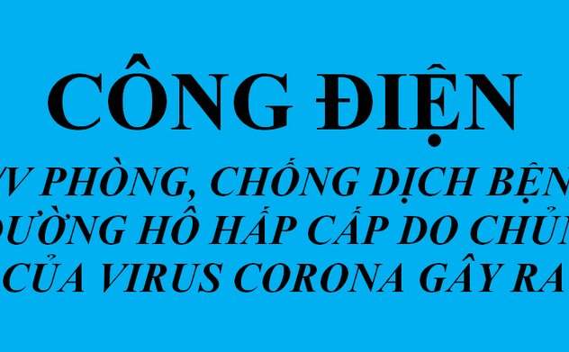 Tổng Kiểm toán nhà nước ký và ban hành công điện phòng, chống dịch bệnh do vi rút corona gây ra