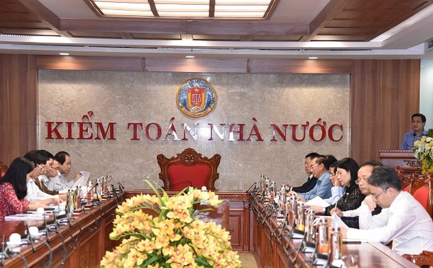 BTV Đảng ủy Khối các cơ quan TƯ làm việc về công tác chuẩn bị Đại hội đảng các cấp trong Đảng bộ KTNN