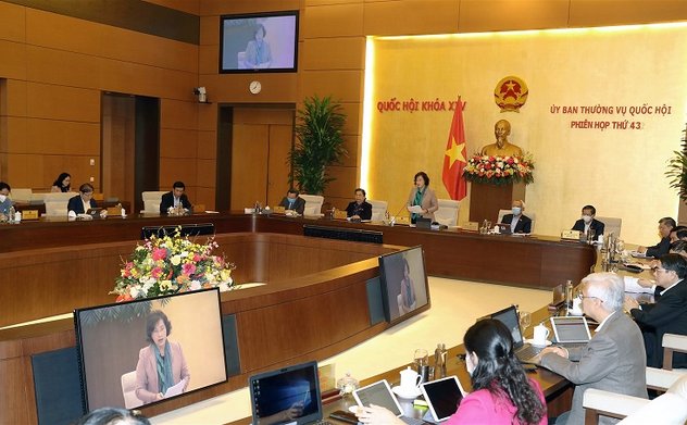 Ủy ban Thường vụ Quốc hội khai mạc phiên họp thứ 43