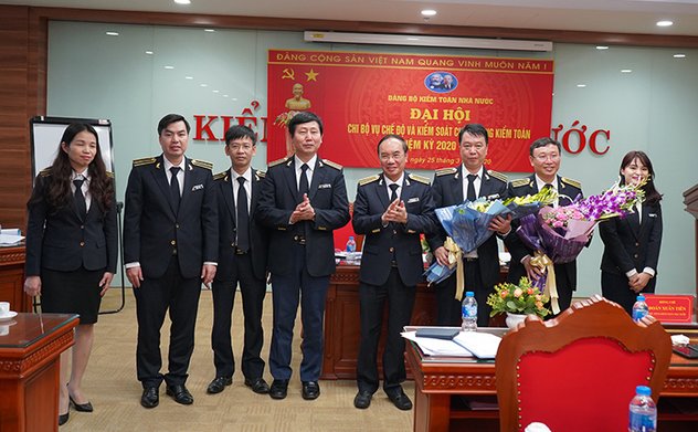 Đại hội Chi bộ Vụ Chế độ và Kiểm soát Chất lượng kiểm toán nhiệm kỳ 2020-2022