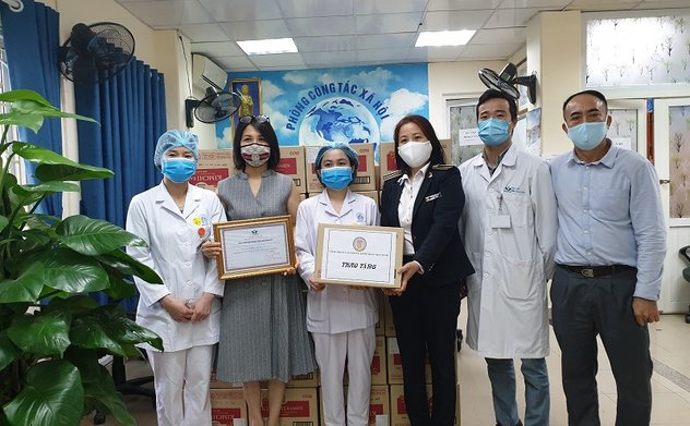 Công đoàn Văn phòng Kiểm toán nhà nước chung tay cùng Bệnh viện Nhi Trung ương trong công tác phòng, chống dịch Covid-19