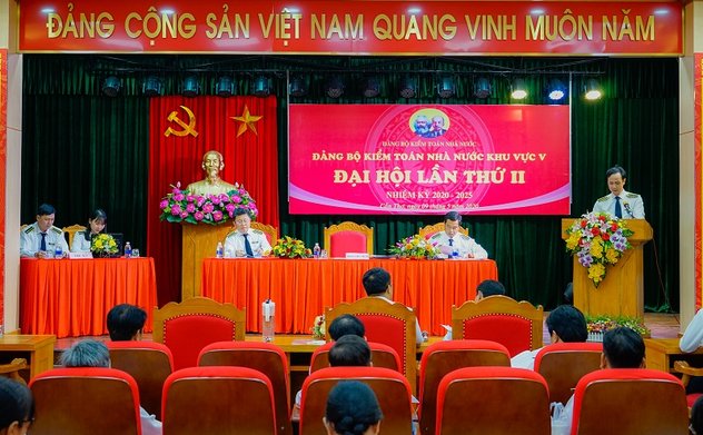 Đại hội Đảng bộ Kiểm toán nhà nước khu vực V, lần thứ II, nhiệm kỳ 2020 – 2025: Đoàn kết, phát triển, bền vững