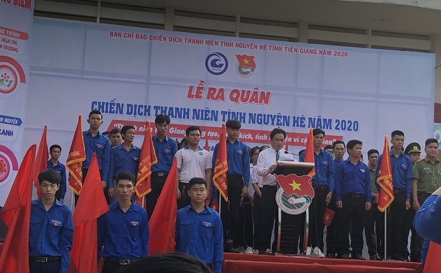 Chi đoàn KTNN khu vực IX tham dự Lễ ra quân và thực hiện Chiến dịch “Thanh niên tình nguyện hè 2020”