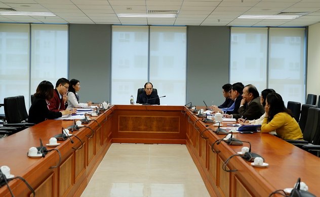 Họp Ban Soạn thảo Đề án nâng cấp Ban Tài chính thành Vụ Tài chính