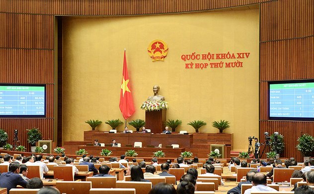 Quốc hội thông qua Nghị quyết phê chuẩn việc bổ nhiệm thành viên Chính phủ