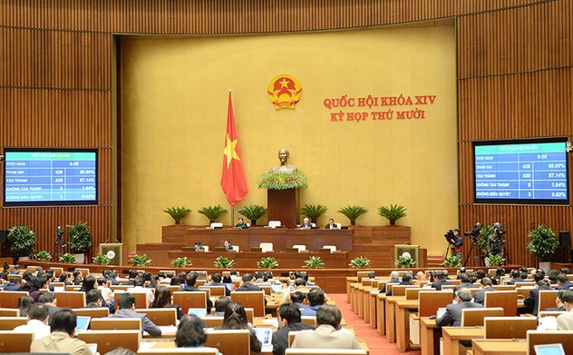 Quốc hội thông qua Nghị quyết về tổ chức chính quyền đô thị tại Thành phố Hồ Chí Minh