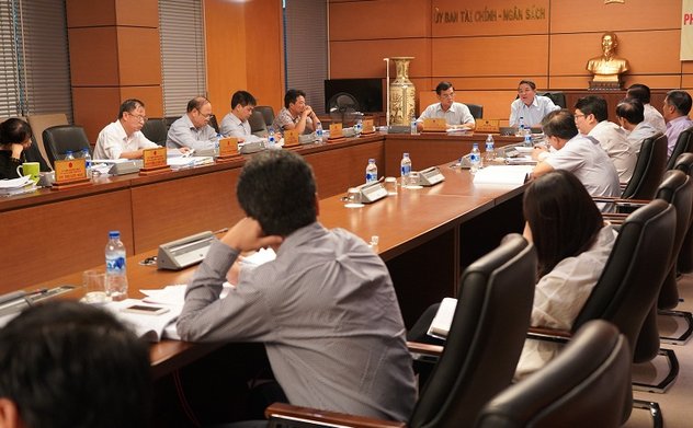 Ủy ban Tài chính - Ngân sách của Quốc hội thẩm tra dự án Luật Quản lý thuế (sửa đổi)