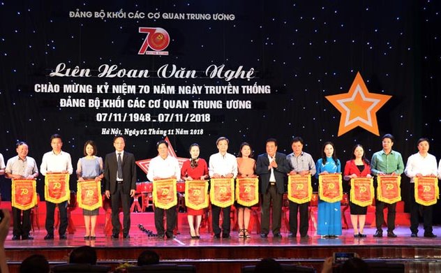 KTNN tham gia Liên hoan văn nghệ chào mừng Kỷ niệm 70 năm Ngày Truyền thống Đảng bộ Khối các cơ quan Trung ương