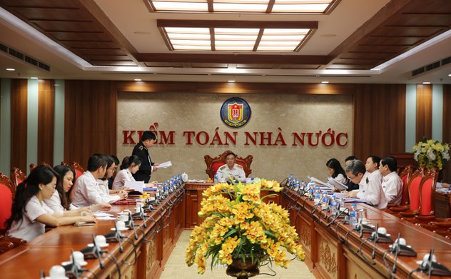 Nghiệm thu đề tài nghiên cứu khoa học cấp cơ sở “Giải pháp nâng cao chất lượng thông tin tuyên truyền về tổ chức và hoạt động của Kiểm toán nhà nước”