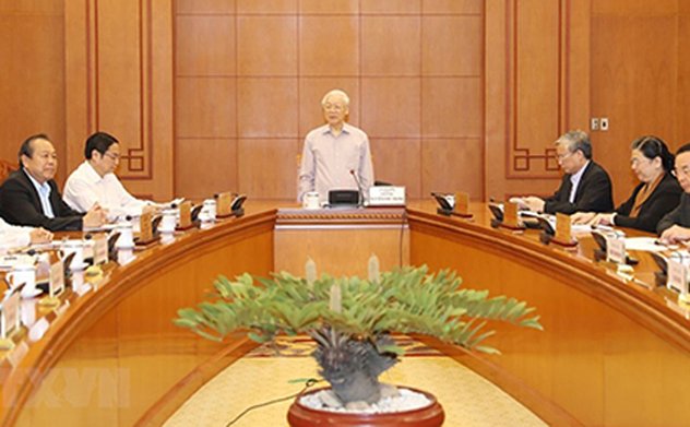 Xây dựng quy hoạch cán bộ cấp chiến lược nhiệm kỳ 2021-2026: Cần bài bản, chặt chẽ, tập trung dân chủ, đúng quy trình, quy định
