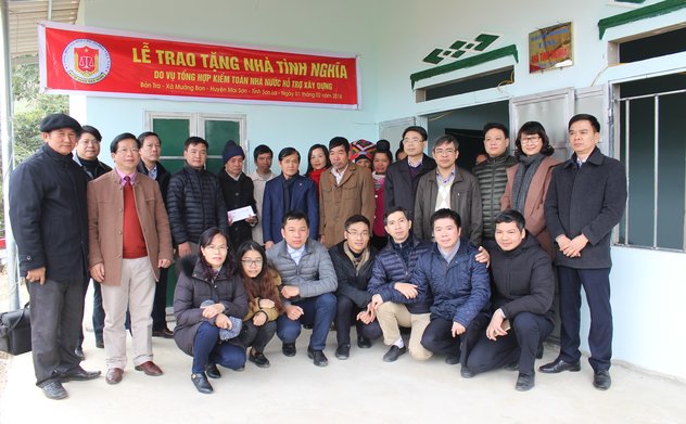 Vụ Tổng hợp KTNN tổ chức chương trình thiện nguyện tại Sơn La