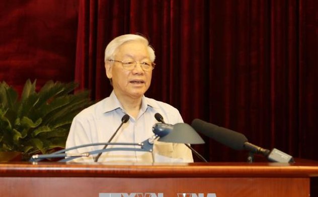Tổng Bí thư Nguyễn Phú Trọng chủ trì Hội nghị toàn quốc về phòng, chống tham nhũng