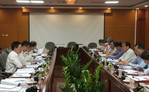 Ủy viên Ban chấp hành TW Đảng, Tổng Kiểm toán nhà nước Hồ Đức Phớc và Tổ Công tác số 3 làm việc tại Bộ Công thương