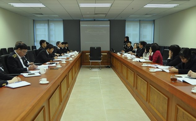Tiểu ban Lễ tân - Khánh tiết phục vụ Đại hội ASOSAI 14 cho ý kiến về kế hoạch hoạt động quý I/2018