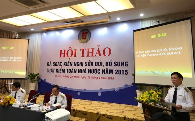 KTNN tổ chức Hội thảo “Rà soát, kiến nghị sửa đổi, bổ sung Luật Kiểm toán nhà nước năm 2015” tại TP Hồ Chí Minh