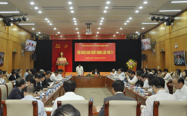 Hội nghị lần thứ 11 Ban Chấp hành Đảng bộ Khối các cơ quan Trung ương