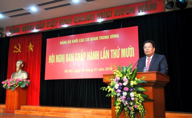 Hội nghị Ban Chấp hành lần thứ mười Đảng bộ Khối các cơ quan Trung ương