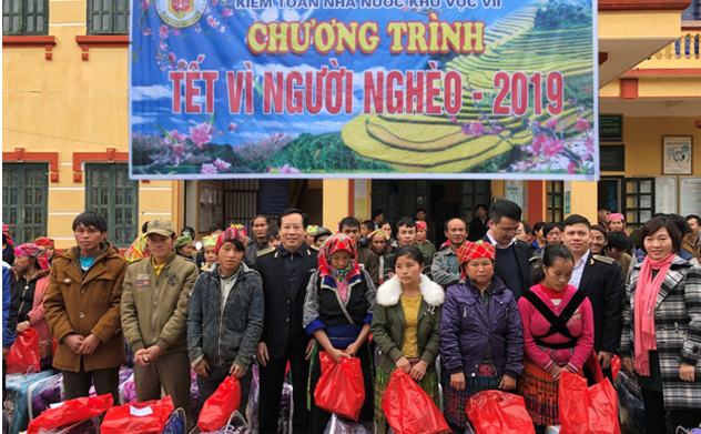 KTNN khu vực VII tổ chức chương trình “Tết vì người nghèo” tại các tỉnh Tây Bắc