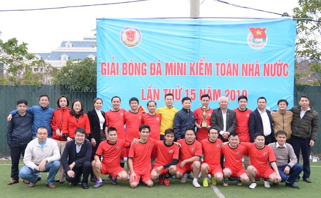 KTNN khu vực II vô địch Giải bóng đá mini Kiểm toán nhà nước lần thứ 15