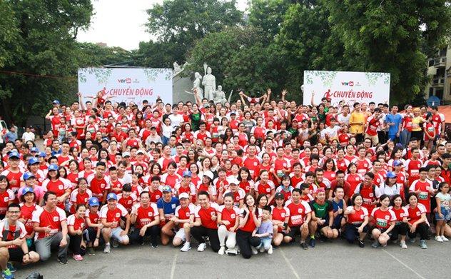 Đoàn Thanh niên Kiểm toán nhà nước tham gia "Chuyển động cùng Cặp lá yêu thương"