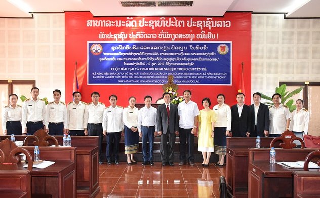 KTNN Việt Nam hỗ trợ KTNN Lào đào tạo Kiểm toán viên
