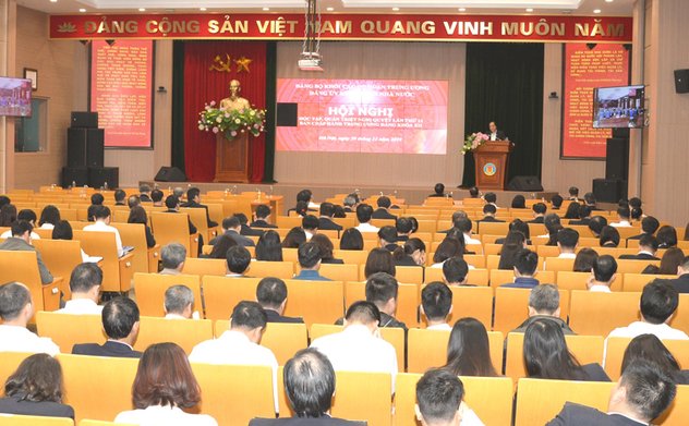 Hội nghị học tập, quán triệt nội dung Nghị quyết Trung ương 11 khóa XII của Đảng