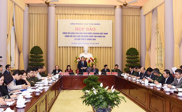 Văn phòng Chủ tịch nước công bố Luật sửa đổi, bổ sung một số điều của Luật KTNN