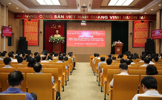 Đảng bộ KTNN chuyên ngành II, III, IV, V tổ chức Hội nghị học tập, quán triệt và triển khai thực hiện Nghị quyết Trung ương 8 khóa XII