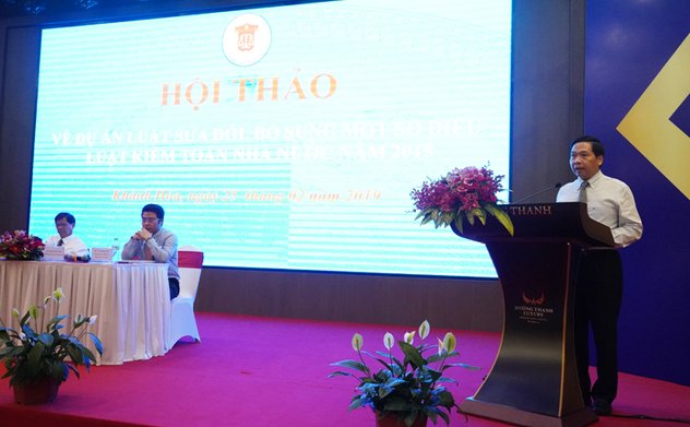 Tiếp tục lấy ý kiến hoàn thiện dự thảo Luật sửa đổi, bổ sung một số điều của Luật KTNN năm 2015