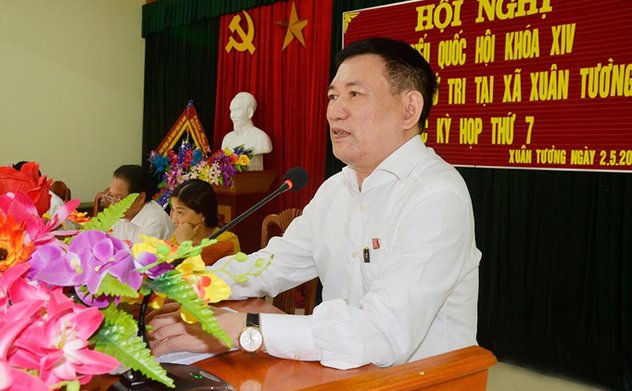 Tổng Kiểm toán nhà nước tiếp xúc cử tri tại huyện Thanh Chương, tỉnh Nghệ An