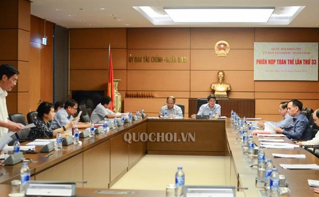 Ủy ban Tài chính – Ngân sách của Quốc hội họp phiên toàn thể lần thứ 33