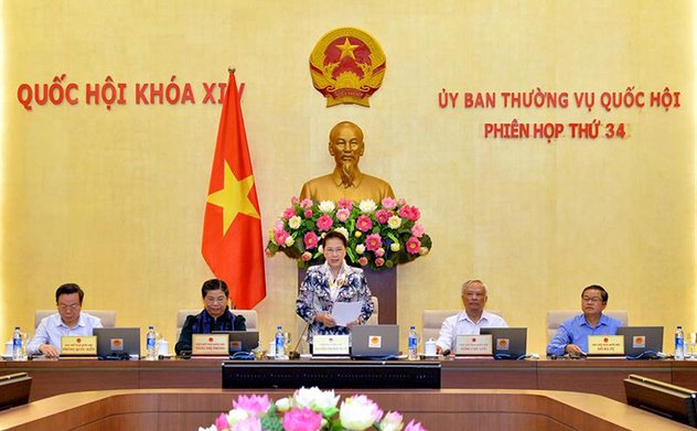 Khai mạc phiên họp thứ 34 của Ủy ban Thường vụ Quốc hội