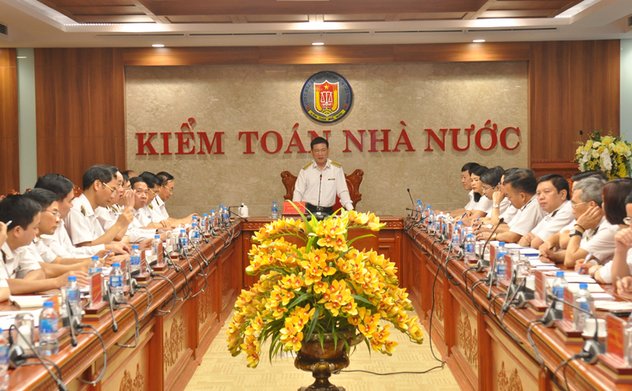 Tổng Kiểm toán nhà nước Hồ Đức Phớc chỉ đạo nhiệm vụ trọng tâm toàn Ngành tháng 5/2019