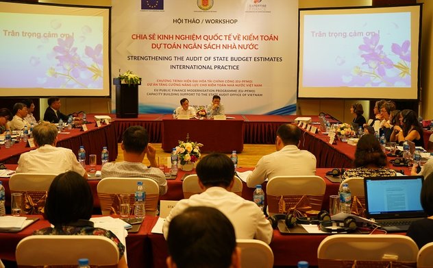 Hội thảo chia sẻ kinh nghiệm quốc tế về kiểm toán dự toán NSNN