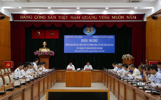 KTNN và Thành ủy thành phố Hồ Chí Minh tổ chức Hội nghị thông báo kết quả kiểm toán Thành ủy thành phố Hồ Chí Minh