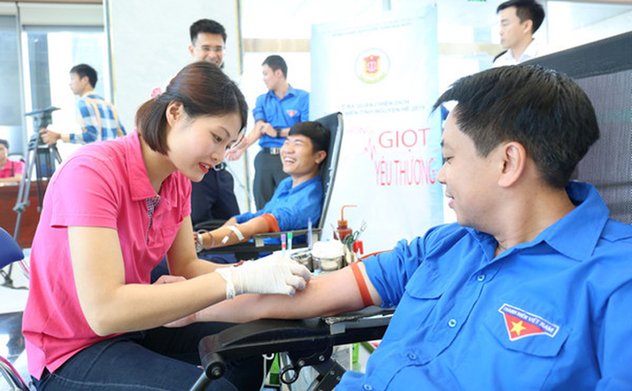 Ngày Hội hiến máu tình nguyện "Giọt hồng - Giọt yêu thương" 2019