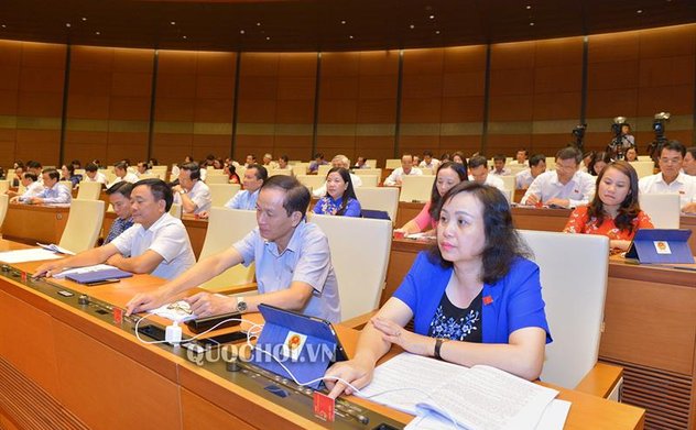 100% đại biểu Quốc hội biểu quyết tán thành thông qua Luật sửa đổi, bổ sung một số điều của Luật Kinh doanh bảo hiểm và Luật Sở hữu trí tuệ