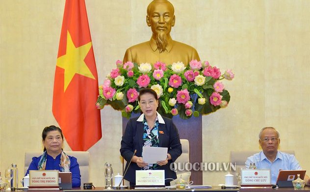 Ủy ban Thường vụ Quốc hội khai mạc phiên họp thứ 36