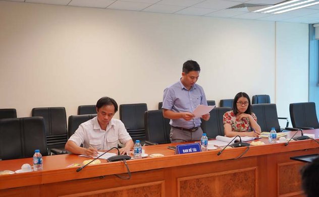 Nghiệm thu đề tài nghiên cứu khoa học cấp cơ sở “Một số giải pháp nâng cao chất lượng công tác quản lý dự án đầu tư theo hình thức hợp đồng BOT, BT qua công tác kiểm toán của KTNN chuyên ngành IV”