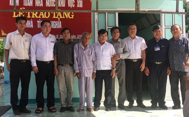 KTNN khu vực XIII trao tặng nhà tình nghĩa tại xã Bình Tân, huyện Bắc Bình, tỉnh Bình Thuận