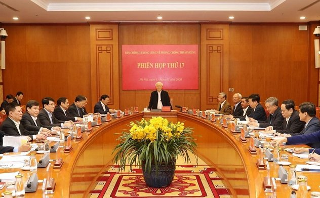 BCĐTƯ về phòng, chống tham nhũng họp phiên 17: Tập trung xử lý các vụ án, vụ việc tham nhũng nghiêm trọng