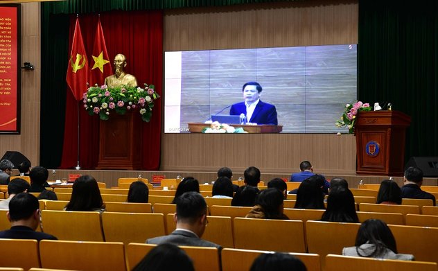 Hội nghị trực tuyến quán triệt nội dung sách của đồng chí Tổng Bí thư Nguyễn Phú Trọng