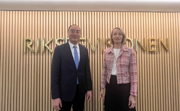 Phó Tổng Kiểm toán nhà nước Bùi Quốc Dũng làm việc với Cơ quan Kiểm toán quốc gia Thụy Điển