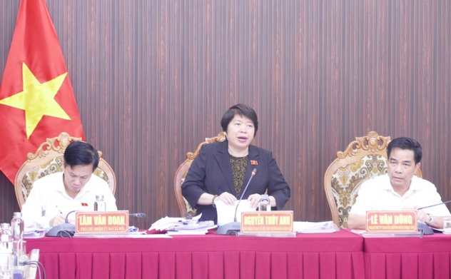 Đoàn giám sát của Quốc hội về 3 Chương trình mục tiêu quốc gia làm việc tại Quảng Nam