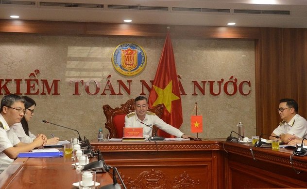 Tổng Kiểm toán nhà nước Ngô Văn Tuấn hội đàm với Chủ tịch Tòa Thẩm kế Ả rập Xê út