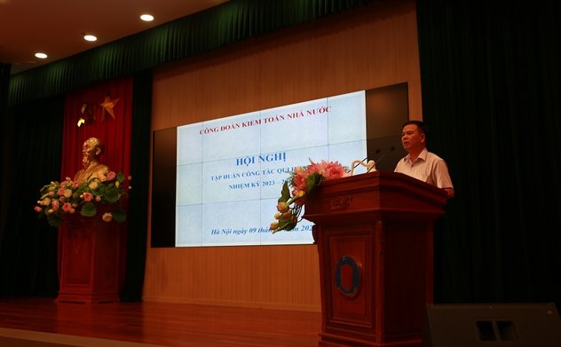 Công đoàn Kiểm toán nhà nước tập huấn công tác quy hoạch cán bộ công đoàn nhiệm kỳ 2023-2028