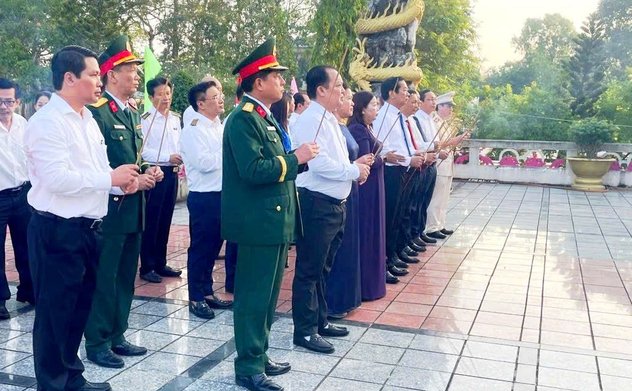 Kiểm toán nhà nước khu vực V tri ân các Anh hùng liệt sỹ