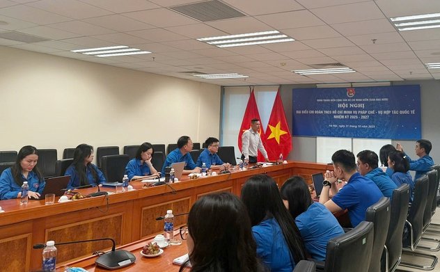 Hội nghị đại biểu Chi đoàn Vụ Pháp chế - Vụ Hợp tác quốc tế, nhiệm kỳ 2025-2027