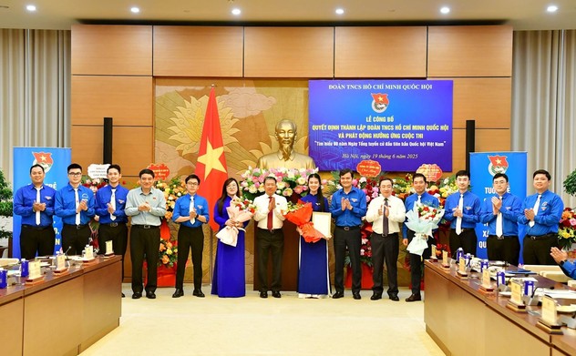 Đại hội đại biểu Đoàn Thanh niên Quốc hội lần thứ I sẽ khai mạc vào ngày 30/12/2025